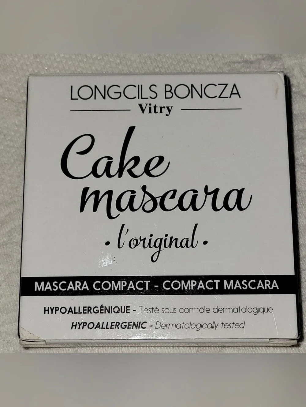 Longcils Boncza Vitry Cake Mascara new unused